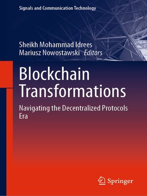 cover image of Blockchain Transformations